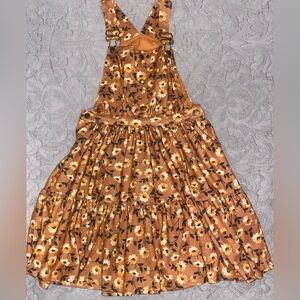 Summer Flower Jumper Dress Size 12